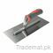Faithfull Round Notched Trowel 4mm & 7mm Plastic Handle, Notched Trowel - Trademart.pk